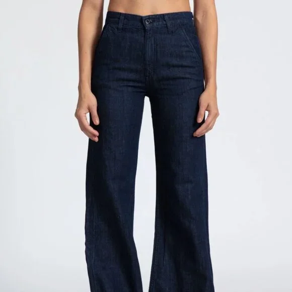 ASKKNY Denim Trouser, in Indigo, Size 28, NWT - Picture 3 of 7